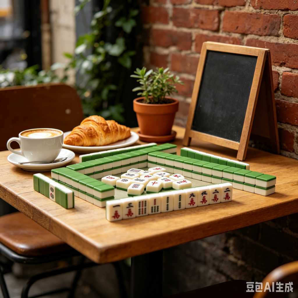 christmas gift mahjong set